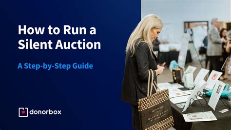 online silent auction for nonprofits|Step by Step Guide on How to Run a Silent Auction.